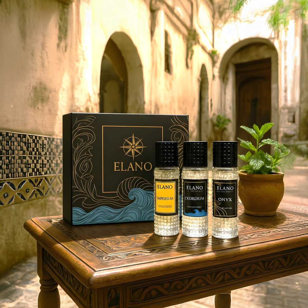 Coffret Prestige ELANO – 3 Parfums d’Exception