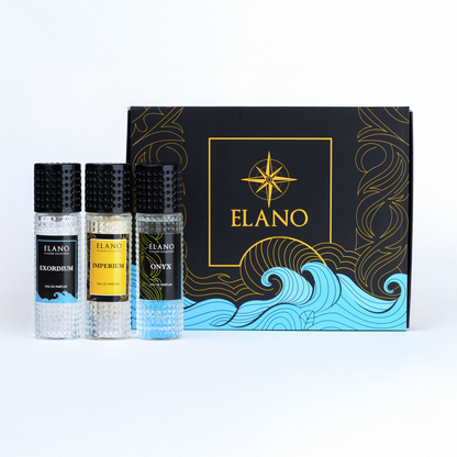 Coffret Prestige ELANO – 3 Parfums d’Exception