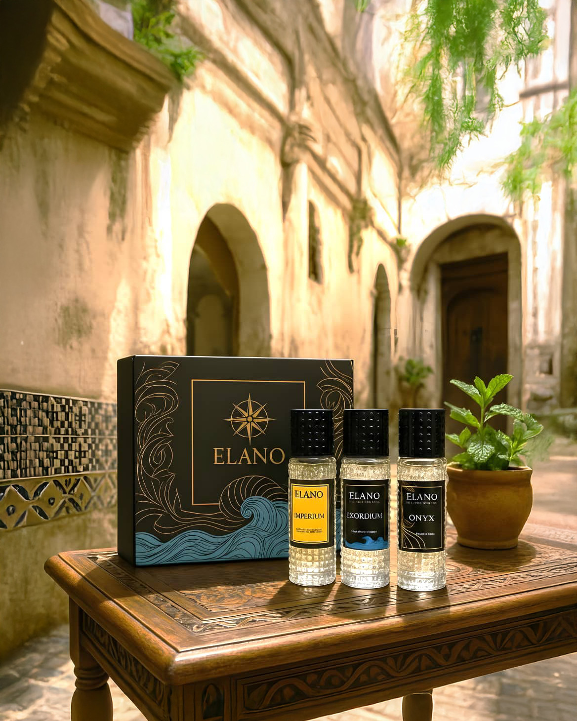 Coffret Prestige ELANO – 3 Parfums d’Exception
