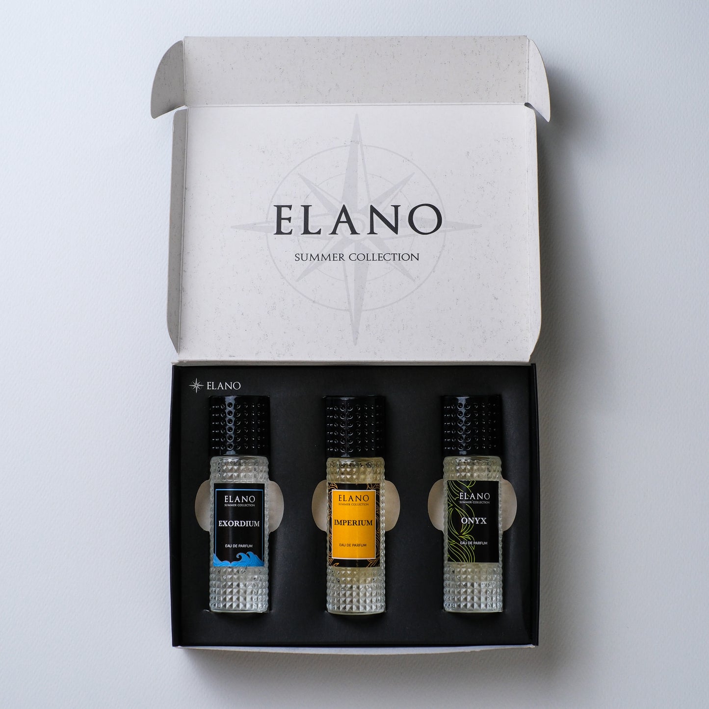 Coffret Prestige ELANO – 3 Parfums d’Exception